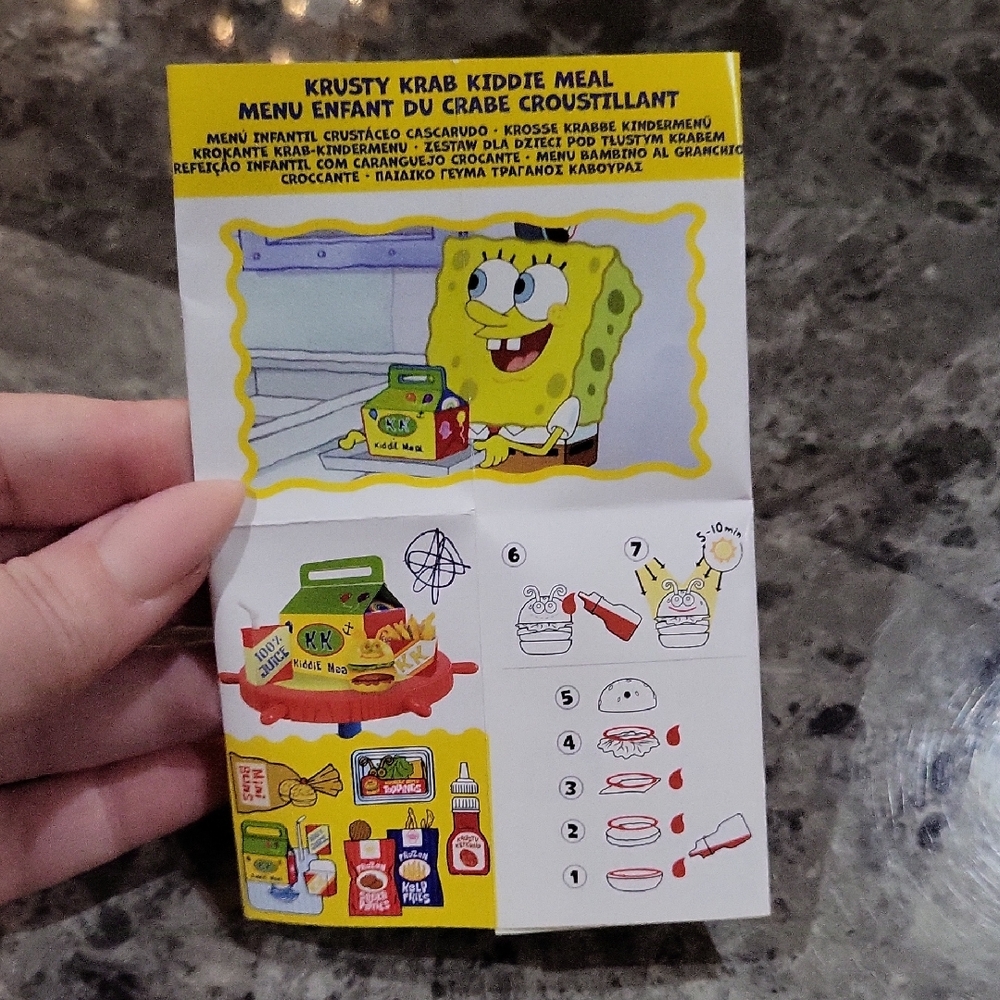 Miniverse SpongeBob SquarePants Krusty Krab Kiddie Meal - Picture 1 of 4